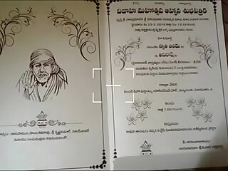 Swathi naidu’s wedding instruction card 22